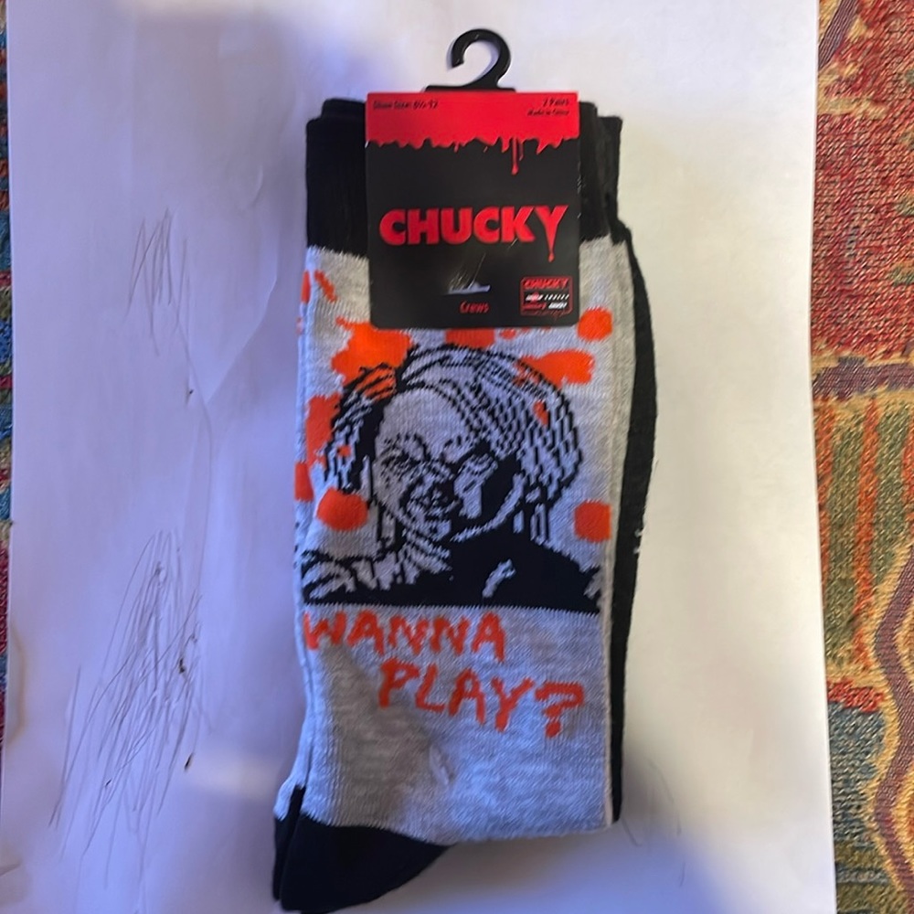 Black 2 pairs of brand new socks in packages